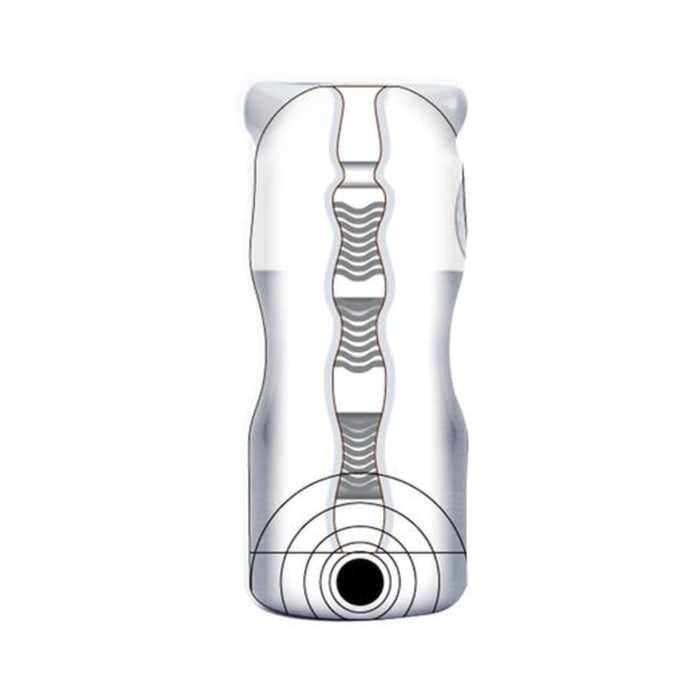 Vulcan + Vibration Love Skin Masturbator Ripe Mouth | SexToy.com