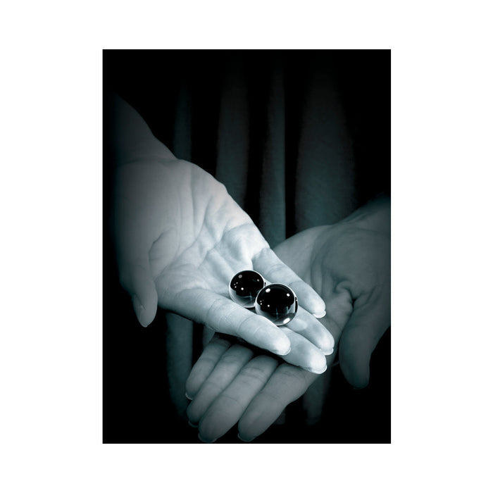 Fetish Fantasy Ltd. Ed. Small Black Glass Ben-wa Balls | SexToy.com