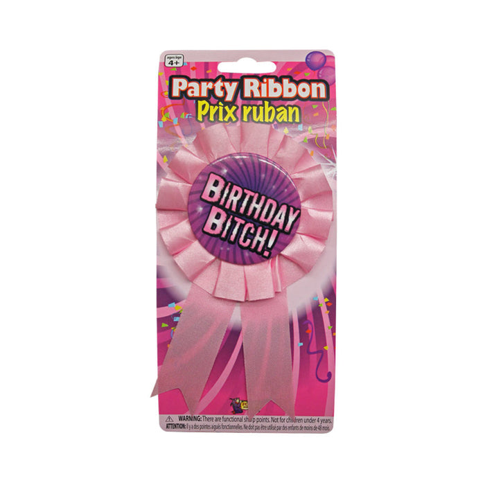 Birthday Bitch Award Ribbon | SexToy.com