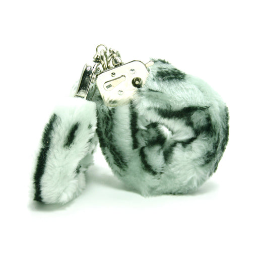 Plush Love Cuffs Zebra | SexToy.com