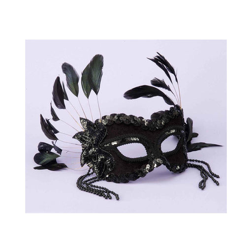 Fantasy Half Mask-Black | SexToy.com