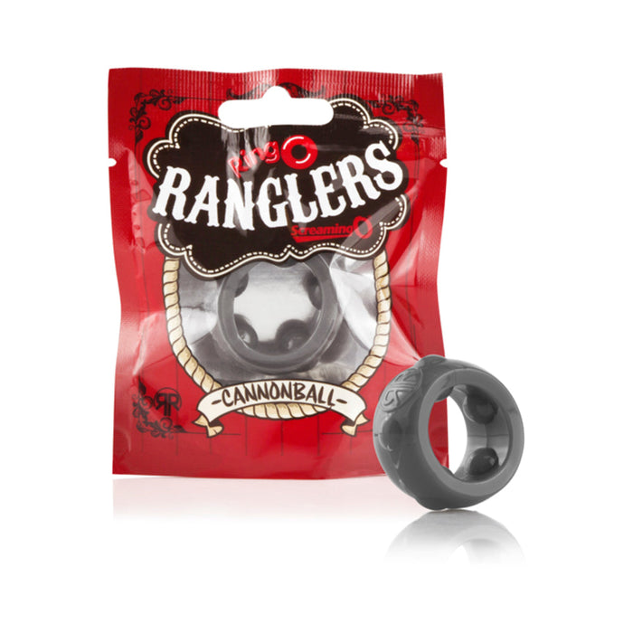 Screaming O Ringo Ranglers Cannonball Black Ring | SexToy.com