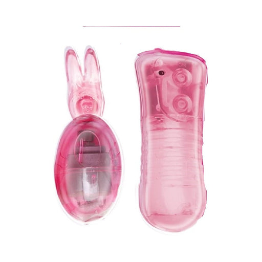Light Up Orgasmix Bunny Egg Vibrator Pink | SexToy.com