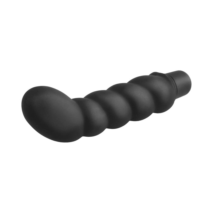 Anal Fantasy Ribbed P-Spot Vibe Black | SexToy.com