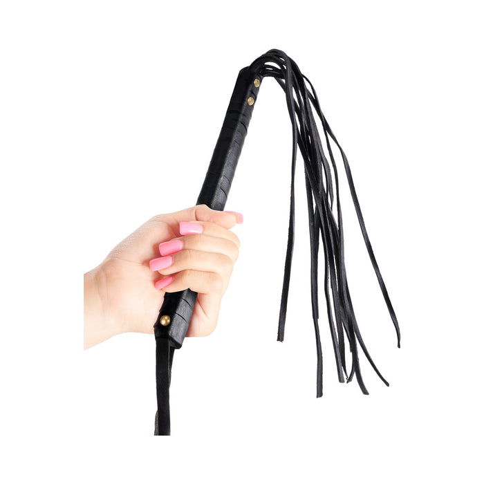 Fetish Fantasy First Time Flogger Black 20 Inches | SexToy.com