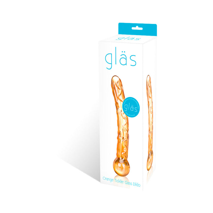 Glas Orange Tickler Glass Dildo | SexToy.com