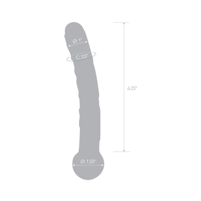 Glas Orange Tickler Glass Dildo | SexToy.com