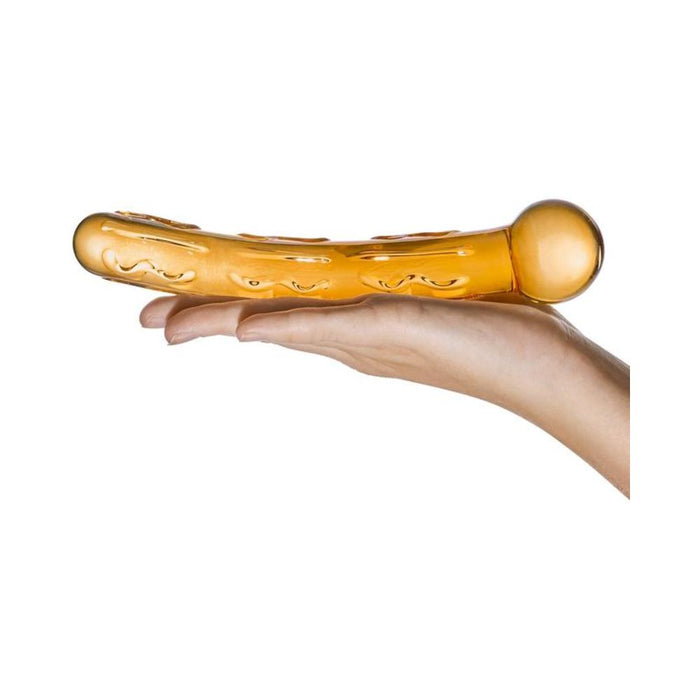 Glas Orange Tickler Glass Dildo | SexToy.com