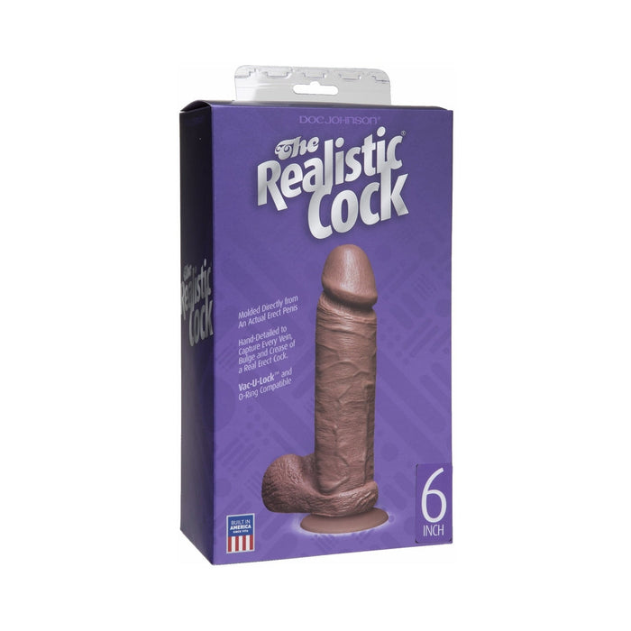 The Realistic C*ck 6" | SexToy.com