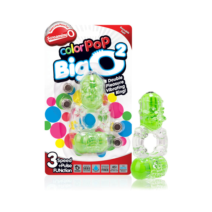 Screaming O Color Pop Big O2 Green | SexToy.com