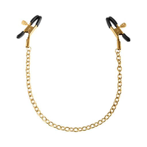 Fetish Fantasy Gold Chain Nipple Clamps | SexToy.com