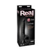 Real Feel Deluxe No 7 Black Vibrating Dildo | SexToy.com