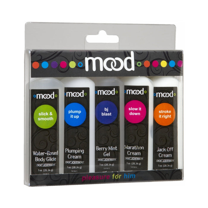 Mood Pleasure For Him 5 Pack 1 oz Bottles | SexToy.com