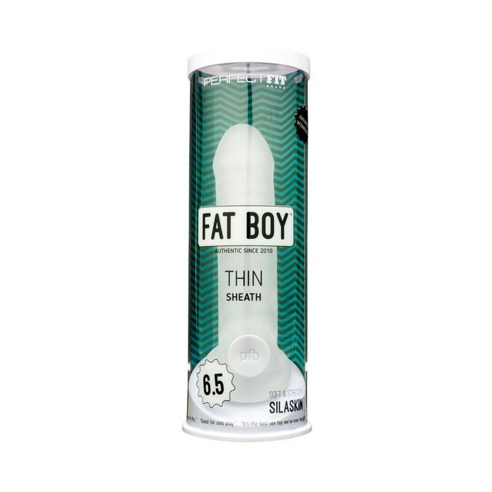 Fat Boy Thin Sheath Large Clear | SexToy.com