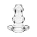 Double Tunnel Plug Large Clear | SexToy.com