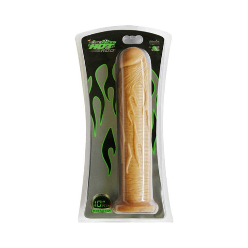 Hot Rod 10 inches Dildo Suction Cup Beige | SexToy.com