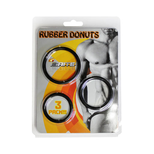 Si 3 Pack Rubber Rings 1.5in,1.75in, 2.00in | SexToy.com