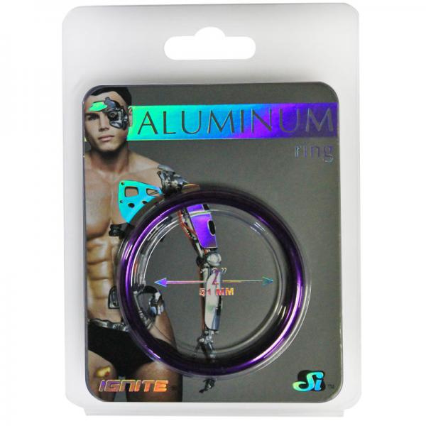 Aluminum Ring - Royal Purple 2" | SexToy.com