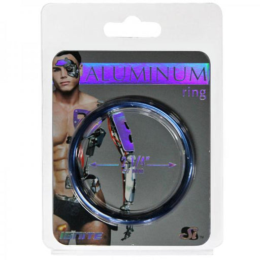 Aluminum Ring - Cobalt Blue 2.25" | SexToy.com