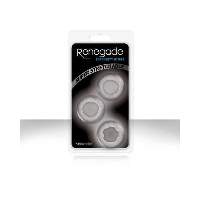 Renegade Intensity Rings 3 Clear Pack | SexToy.com