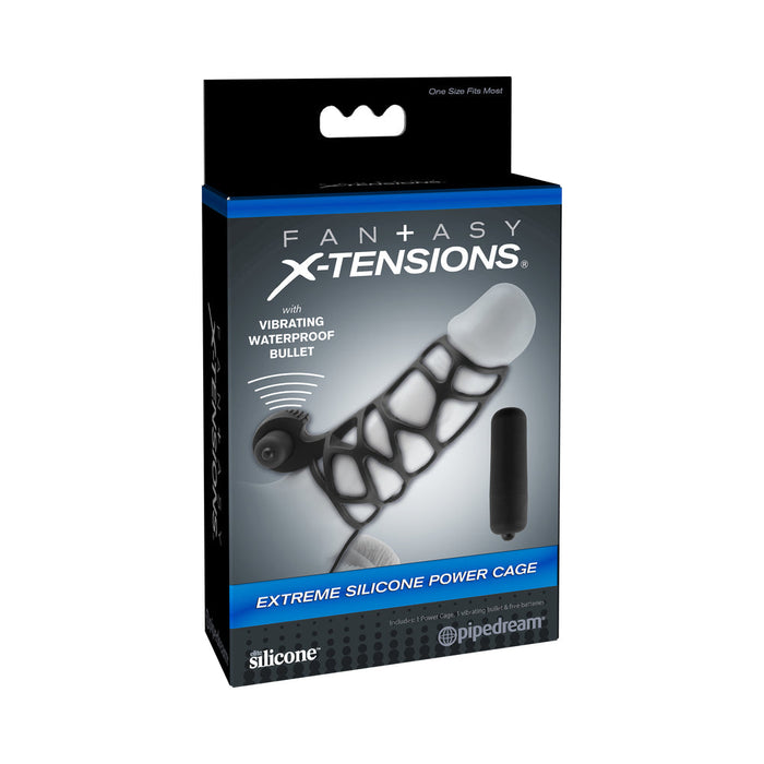 Extreme Silicone Power Cage Black | SexToy.com