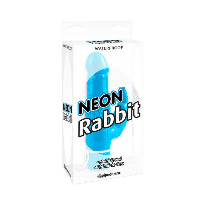 Neon Rabbit Vibe - Blue | SexToy.com