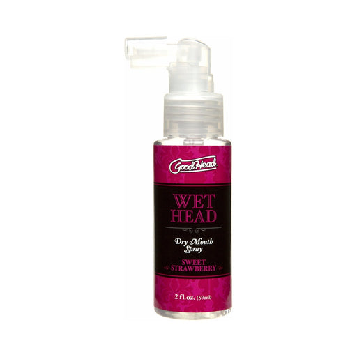 Goodhead - Wet Head - Dry Mouth Spray - Sweet Strawberry 2 Fl Oz | SexToy.com