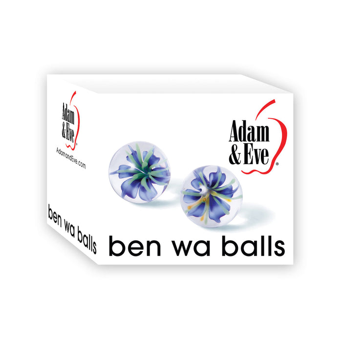 Adam & Eve Glass Ben Wa Balls Clear | SexToy.com