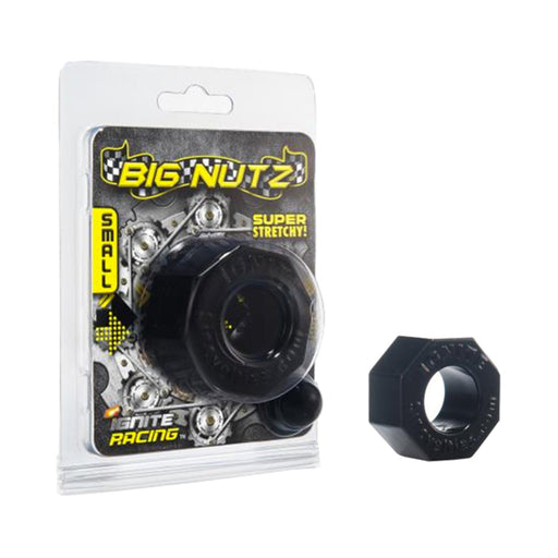 SI Big Nutz Ring Small (Black) | SexToy.com