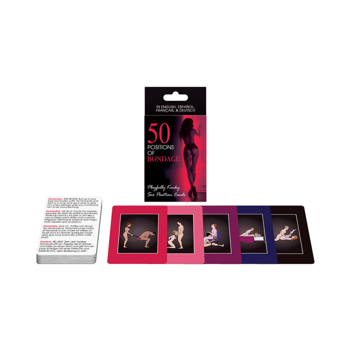 50 Positions Of Bondage Card Game | SexToy.com