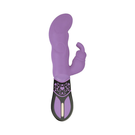 Ravishing Rabbit Lover Silicone 10 Function Waterproof-purple | SexToy.com