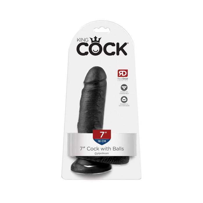 King Cock 7 Inches Cock Balls | SexToy.com
