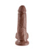 King Cock 7" Cock - Brown | SexToy.com