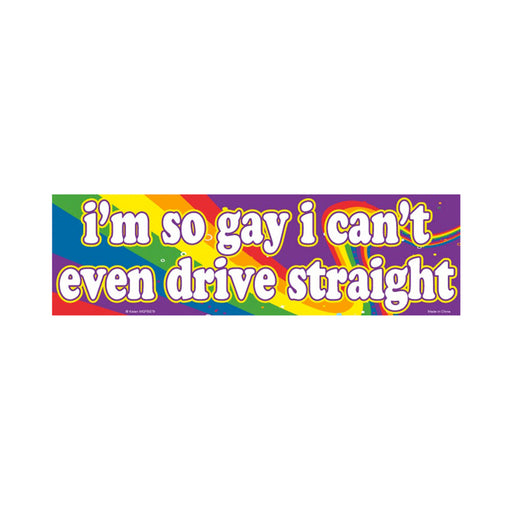 Im So Gay I Cant Even Flexible Bumper Magnet | SexToy.com