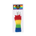Rainbow Fishnet Gloves O/S | SexToy.com