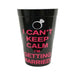 I Cant Keep Calm Im Getting Married Plastic Cup | SexToy.com