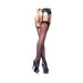 Sheer Backseam Stocking Plus Size Black | SexToy.com