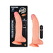 Maxx Men Vibrating 9 inches Curved Dong Beige | SexToy.com