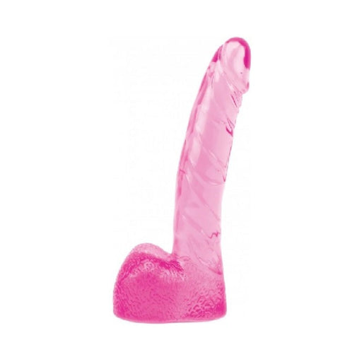 Wet Dreams Pink Stallion Dildo with Balls Pink | SexToy.com