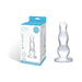 Glass Butt Plug 4 Inches Clear | SexToy.com