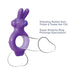 Fantasy C-Ringz Rabbit Ring Purple Vibrator | SexToy.com