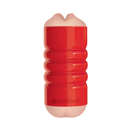 Tight Grip Mouth/Ass Masturbator Red Case | SexToy.com