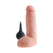 King Cock 8 inches Squirting C*ck Balls Beige | SexToy.com