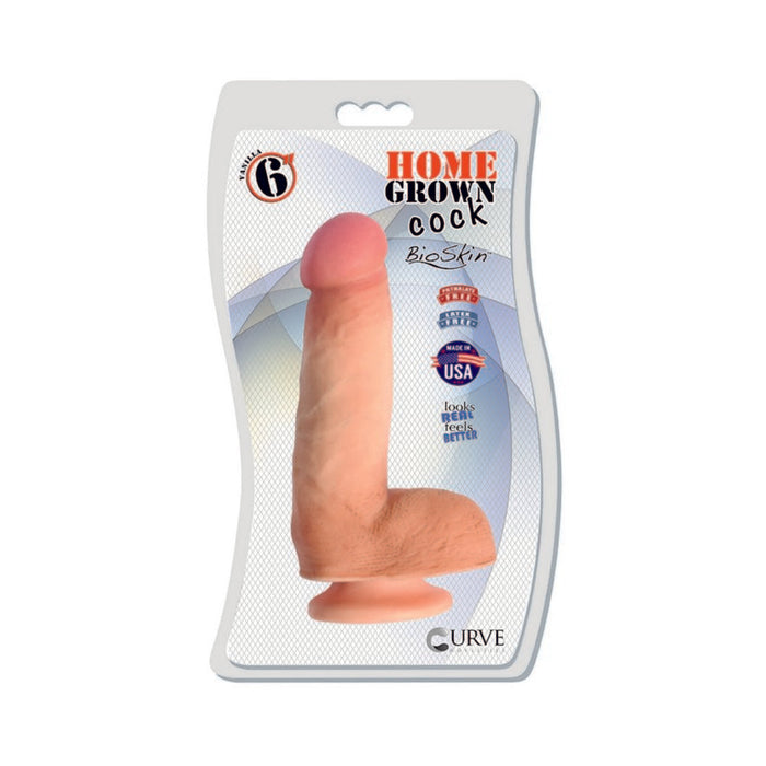 Home Grown Cock Bioskin 6 inches Beige | SexToy.com