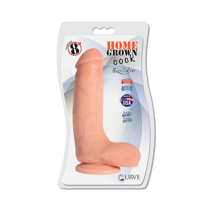 Home Grown 8 inches BioSkin Dildo | SexToy.com