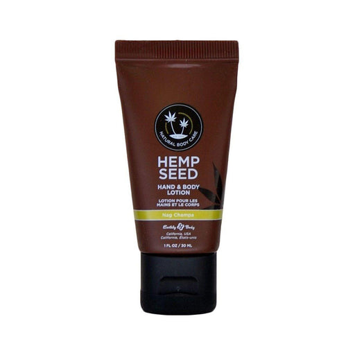 Earthly Body Hand & Body Lotion Nag Champa 1oz | SexToy.com