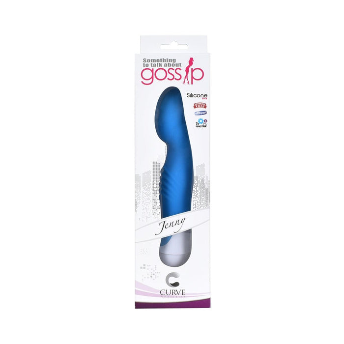 Gossip Jenny 7 Function G-Spot Vibrator Blue | SexToy.com