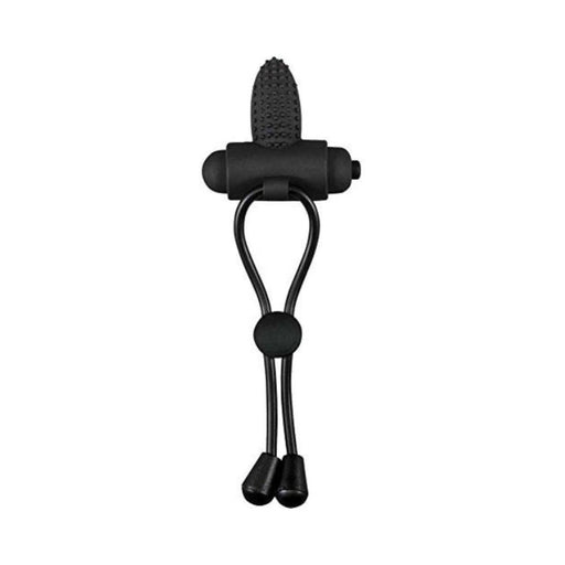 Maxx Men Vibrating Cocktie Silicone 10 Function Waterproof Black | SexToy.com