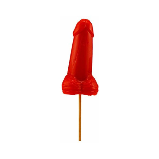 Jumbo Gummy Cock Pop Strawberry | SexToy.com