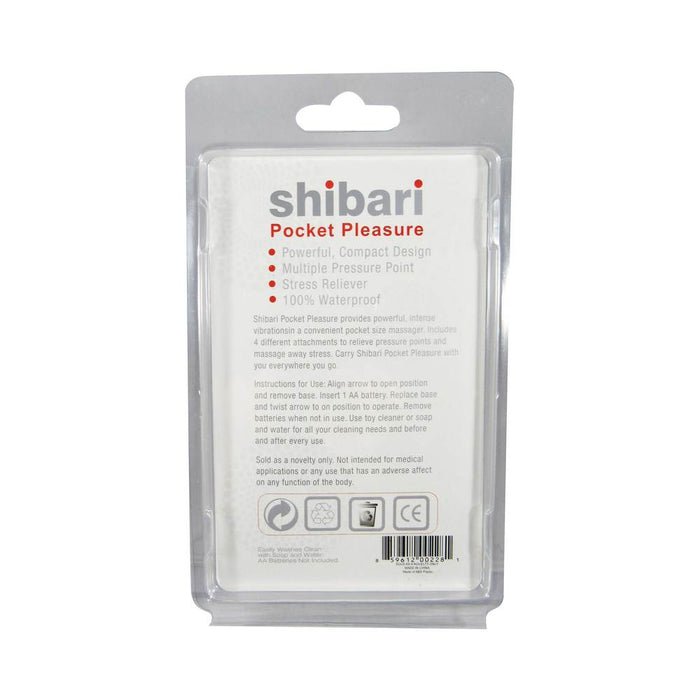 Shibari Pocket Pleasure W/4 Attachments | SexToy.com